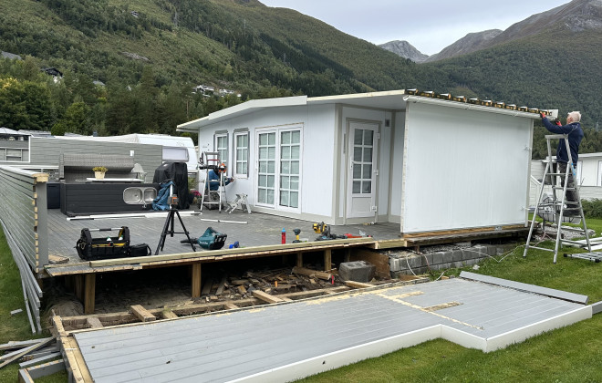 Före och efter renovering.